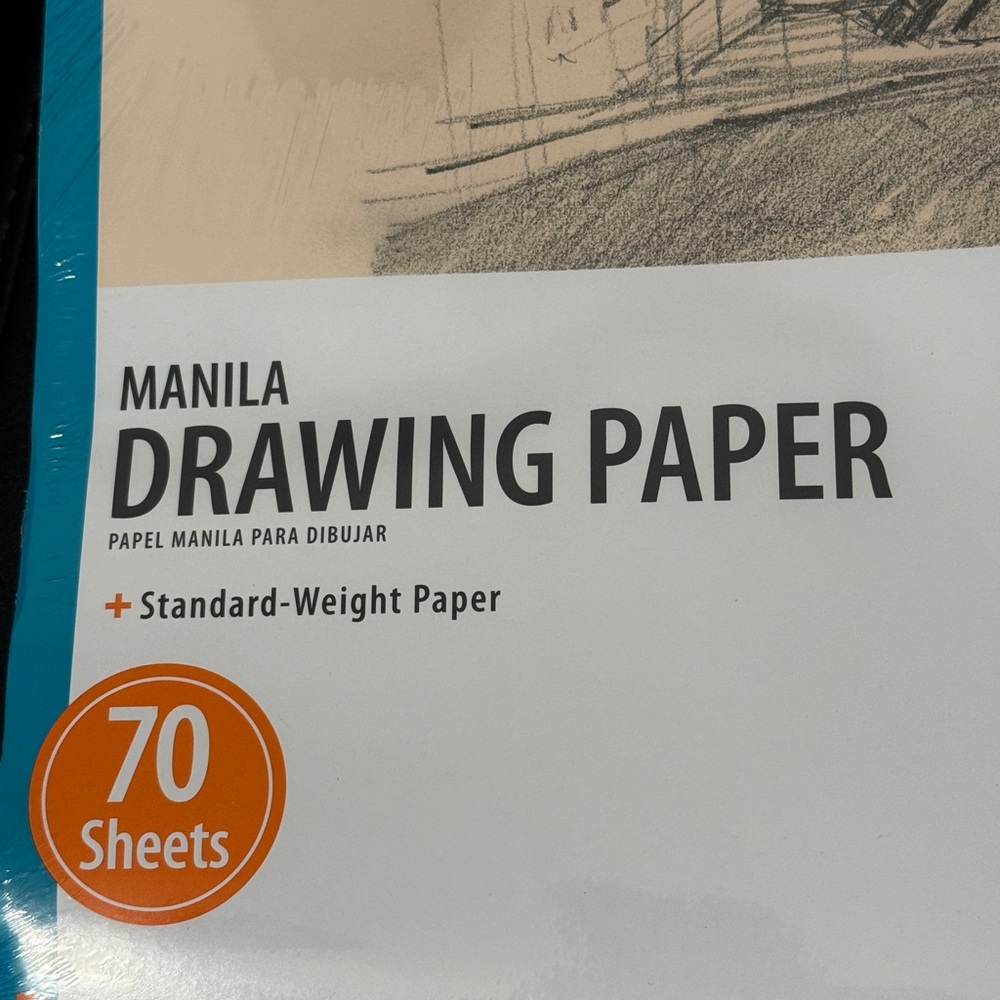 🆕 Pen+Gear Manila Drawing Paper 12x18 | 70 Sheets | Standard Weight |